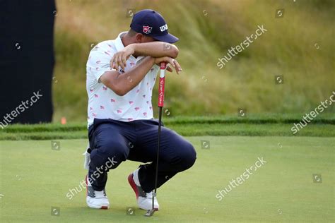 Gary Woodland Reacts After Missing Putt Editorial Stock Photo - Stock ...