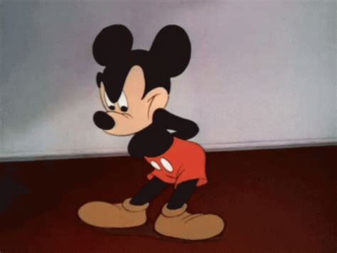 Mickey Mouse Mad Face GIF | GIFDB.com