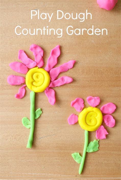 Play Dough Counting Garden - Fantastic Fun & Learning