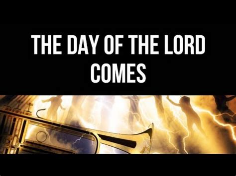 What Is The Day of LORD In Scripture? - YouTube