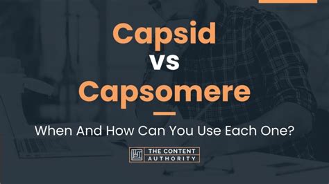 Capsid vs Capsomere: When And How Can You Use Each One?