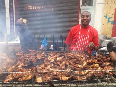 Jerk Chicken Notting Hill Carnival 2012 | Caribbean cuisine, Notting hill carnival, Inspired recipes