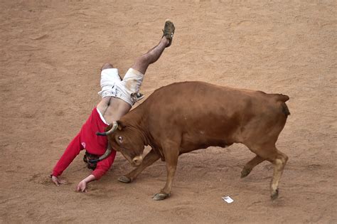 Pamplona's famed San Fermin running of the bulls festival