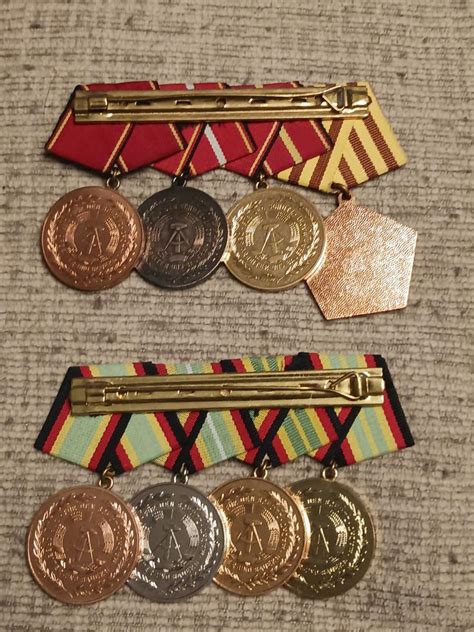 DDR Medal Bar Came Today - Germany: Post 1945: Bundesrepublik & DDR - Gentleman's Military ...