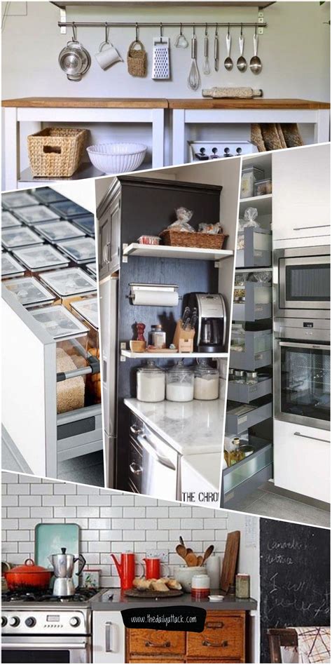 61 Unique Kitchen Storage Ideas - Easy Storage Solutions for Your Kitchen | Kitchen wall tiles ...