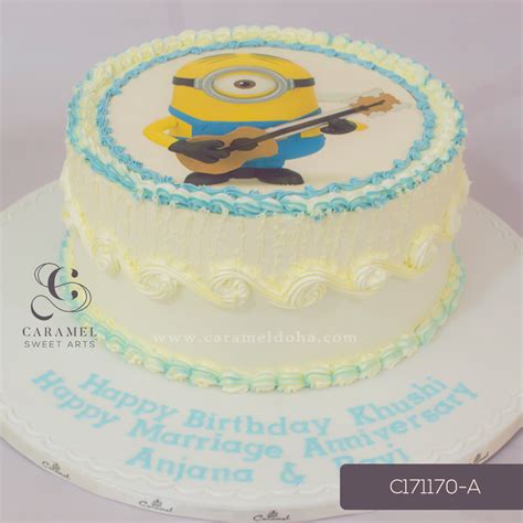 Minion Themed Cake – Caramel Sweet Arts