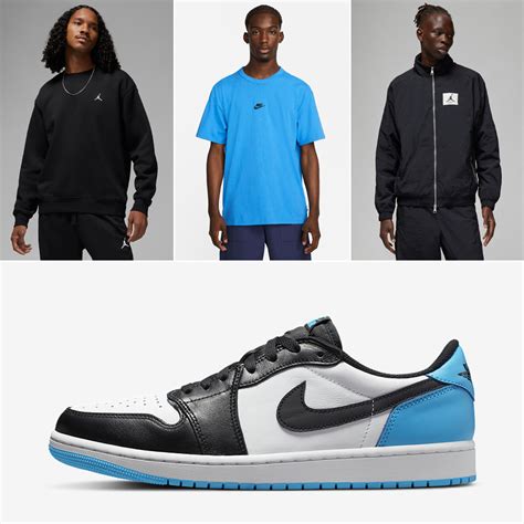 How to Style Air Jordan 1 Low OG UNC with Shirts and Outfits