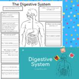 Digestive System Diagram by NC Middle School Resources | TpT
