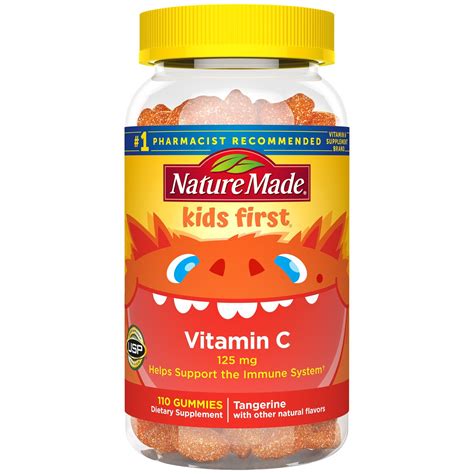 Nature Made Kids First Vitamin C Gummies - Shop Vitamins A-Z at H-E-B