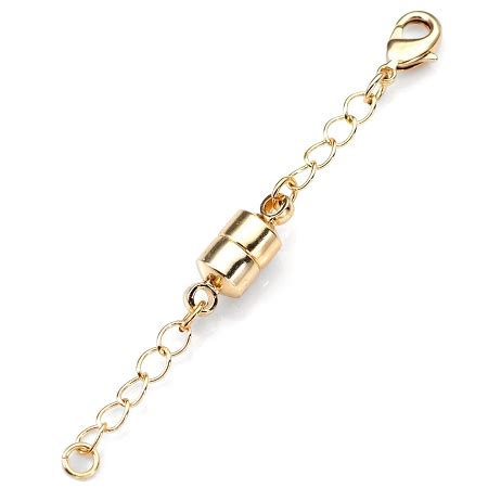 Magnetic 3 Inch Bracelet and Necklace Clasp Extender - Gold Colored