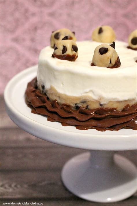 Cookie Dough Ice Cream Cake - Moms & Munchkins