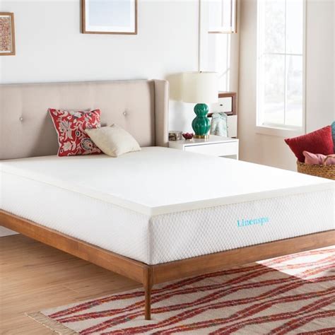 Linenspa Essentials ActiveRelief 2-in D Memory Foam Twin Mattress ...