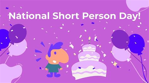 National Short Person Day Banner Background in EPS, Illustrator, JPG, PSD, PNG, PDF, SVG ...