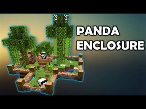 How To Build a Panda Enclosure - Minecraft 1.16 | Minecraft farm, Minecraft houses, Minecraft