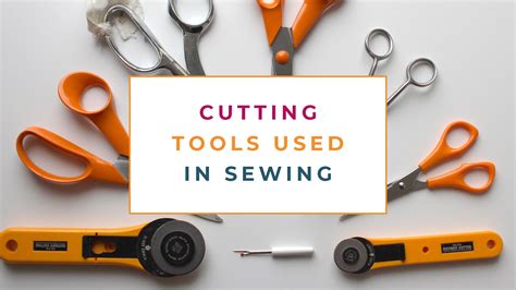 Cutting Tools In Sewing - The Creative Curator