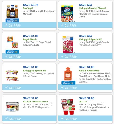 Printable Grocery & Food Coupons - End of July - Simple Coupon Deals