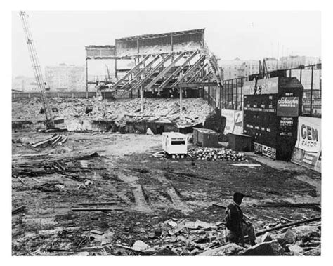 Ebbets Field Demolition - 1960 - Brooklyn NY — Old NYC Photos