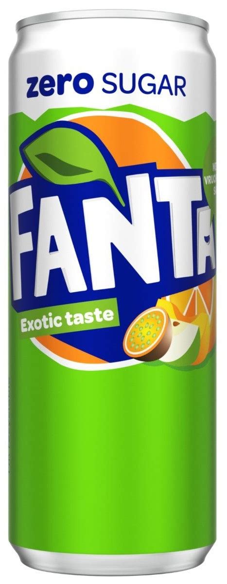 Fanta Zero Sugar Exotic (24 x 0,33 Liter cans NL) - Five Star Trading Holland