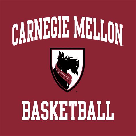 Carnegie Mellon University Tartans Arch Logo Basketball Short Sleeve T ...