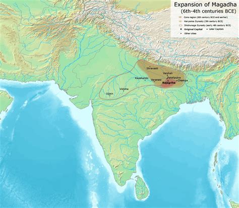 Magadha Kingdom (Illustration) - World History Encyclopedia