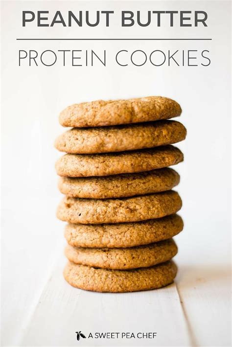 Peanut Butter Protein Cookies | Recipe | Peanut butter protein cookies ...