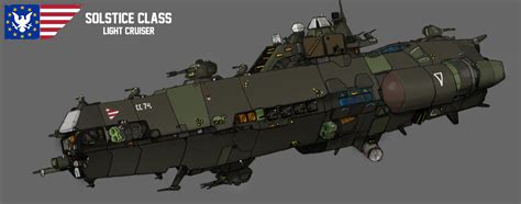 Solstice Class Light Cruiser by LurkingEdgelord on DeviantArt