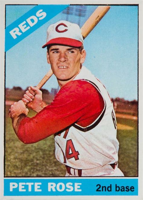 1966 Topps Pete Rose #30 Baseball Card Value Price Guide