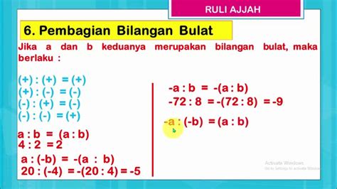 Operasi Bilangan Bulat Smp - Homecare24