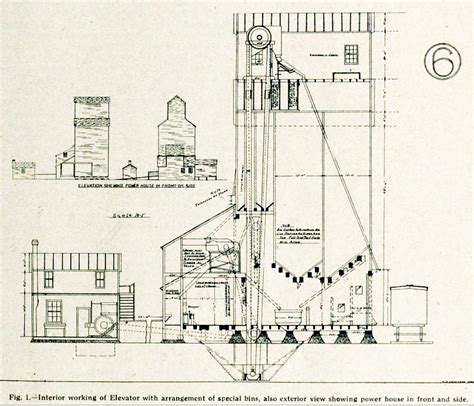 Grain Elevator Drawing at GetDrawings | Free download