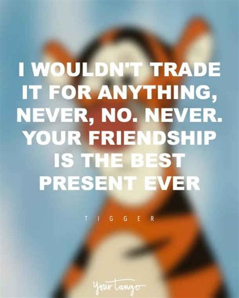 17 Disney Quotes That'll Make You Run And Hug Your Bestie | Tigger, Friendship and Disney quotes