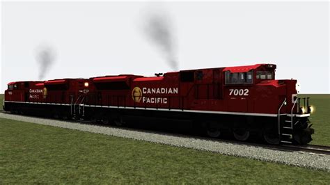 Train Simulator 2020 - CP SD70ACU Horn - YouTube