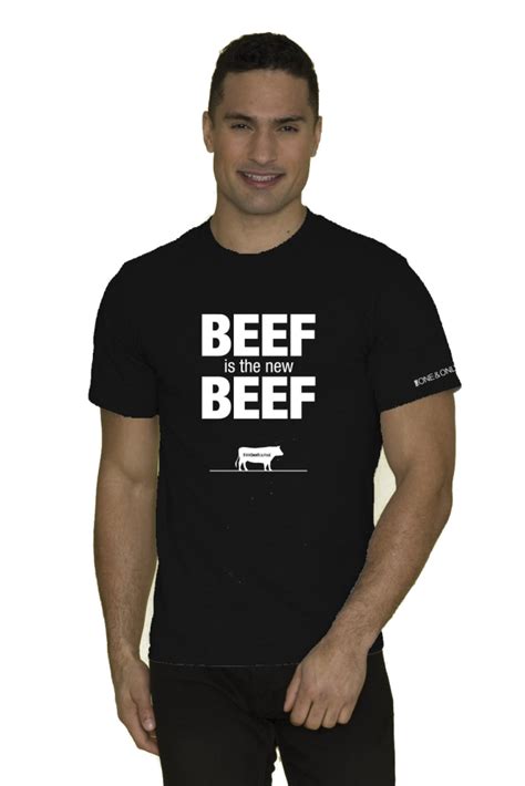 ‘Beef Is The New Beef’ Cotton T-Shirt / Canadian Beef