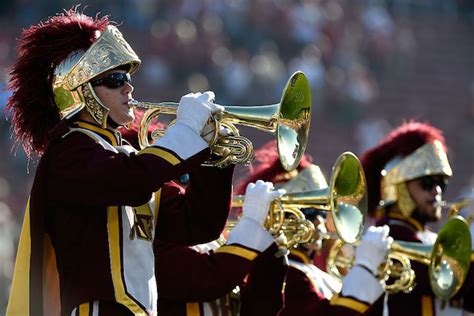 Mayor Garcetti To Conduct Trojan Marching Band At USC Football Game | LAist