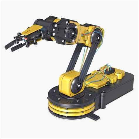 Industrial Robotic Arm 3D model | CGTrader