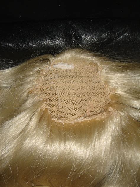 dolls-clothes wig | underside of blond wig | Carla Pattillo | Flickr