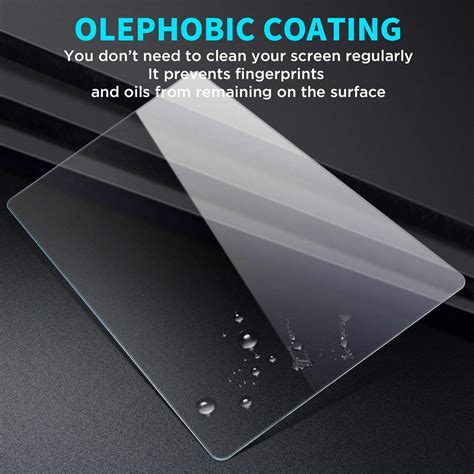 ZFM Screen Protector Compatible with 2019 2020 Volkswagen Atlas,Tempered Glass,9H Hardness,Anti ...