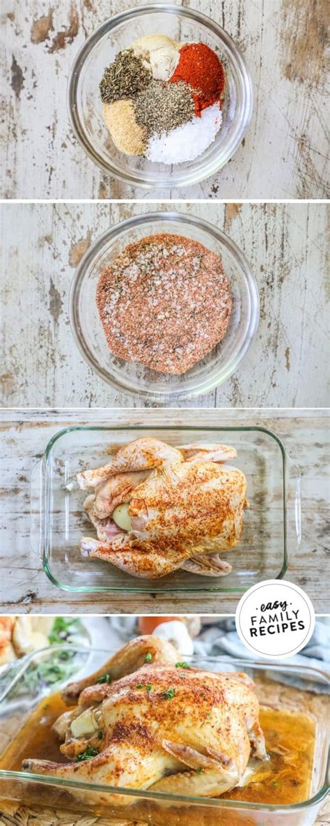 Homemade Rotisserie Chicken Seasoning (in 5 Minutes!) · Easy Family Recipes