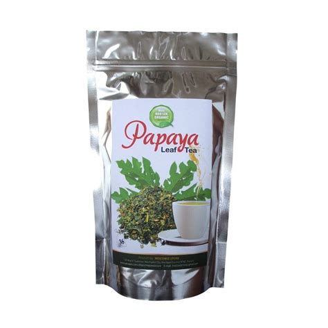 Organic Papaya Leaf Tea 36 Teabags (92g) - Mocowiz Store CO.,LTD ...