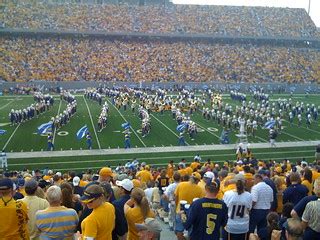 Marching Band | The WVU getting into a new formation during … | Flickr
