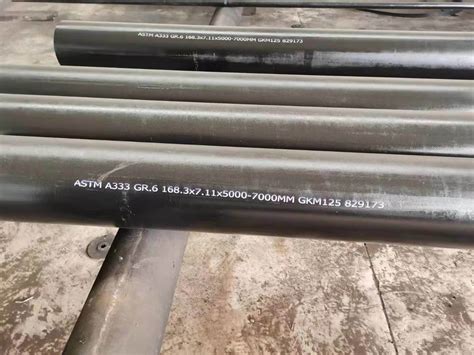 Seamless Low Alloy Steel ASTM A333 Gr. 6 Gr. 3 Gr. 7 Pipe - China A333 ...