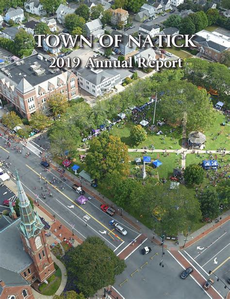 9 nuggets from Natick's new annual town report - Natick Report