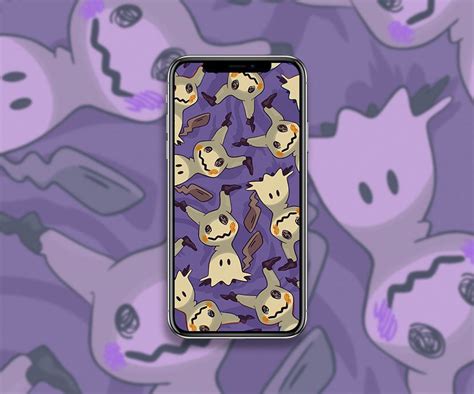 Pokémon Mimikyu Purple Wallpapers