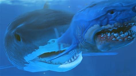 NEW TIGER SHARK vs MEGALODON! - Feed and Grow Fish - Part 116 | Pungence | Megalodon, Tiger ...