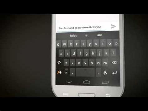 Swype Keyboard - Android - YouTube