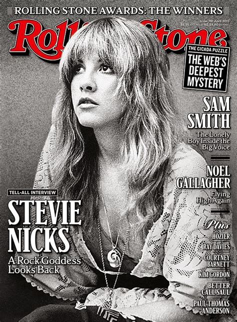 Fleetwood Mac News: Stevie Nicks on the cover of April's Rolling Stone ...