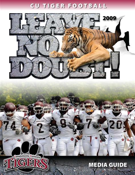 2009 Campbellsville Football Media Guide by Campbellsville Unviersity ...