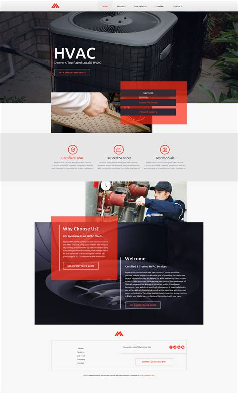 Hvac Website Templates