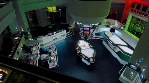 ArtStation - Battlestar Galactica's 3D interiors