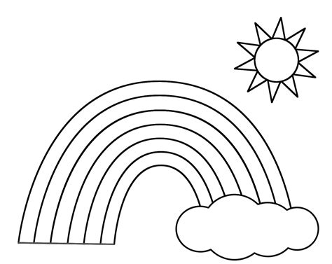 Swiss-sharepoint: Rainbow Coloring Pages For Kindergarten