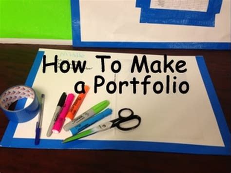 Diy Portfolio Design For Students